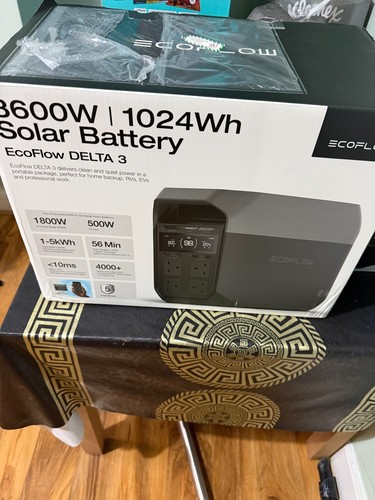 Ecoflow delta 3600w 1024wh - delta, 3