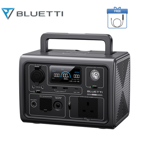 Bluetti eb3a 600w portable - eb3a,