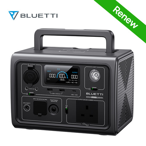 Bluetti eb3a 268wh portable - eb3a,